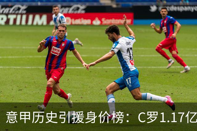 意甲历史引援身价榜：C罗1.17亿欧唯一过亿，伊瓜因9000万欧次席